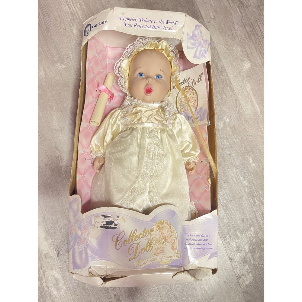 Gerber Collector Doll 1995 NIB with‎ Certificate of Authenticity NRFB